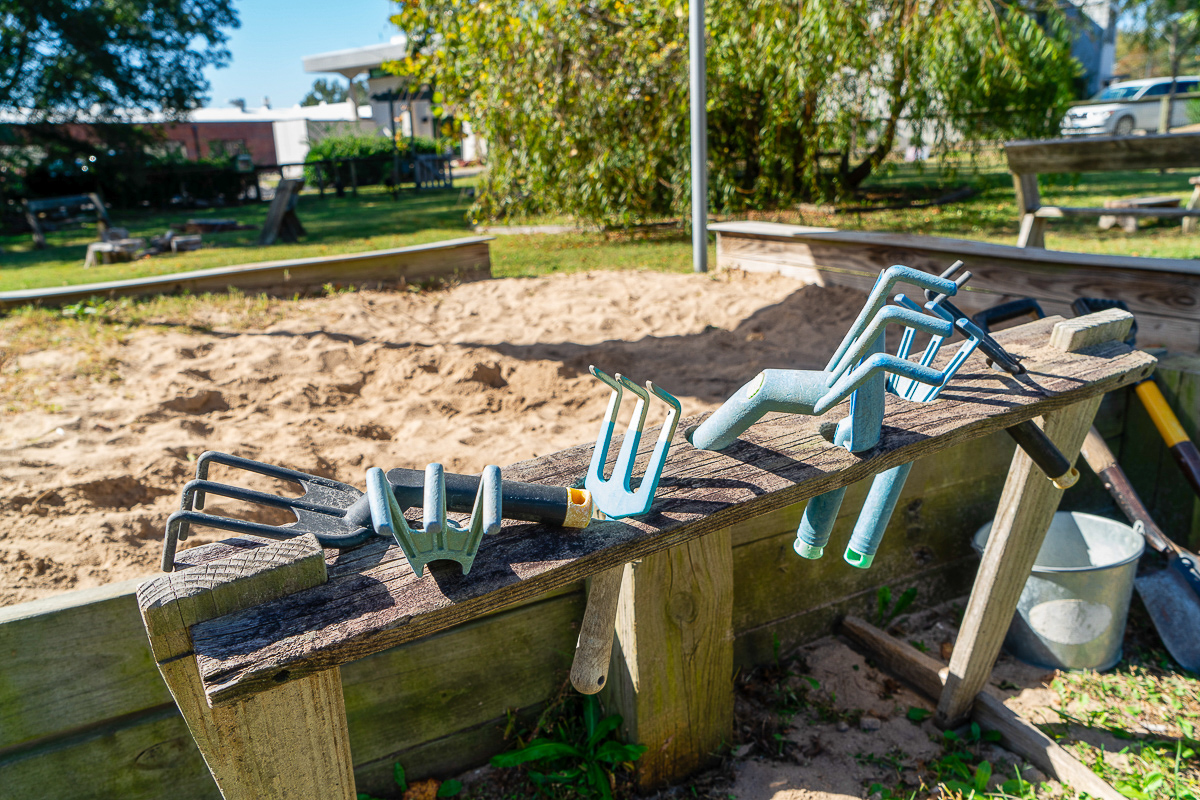 Many fun activities await in the Nature PlaySpace.